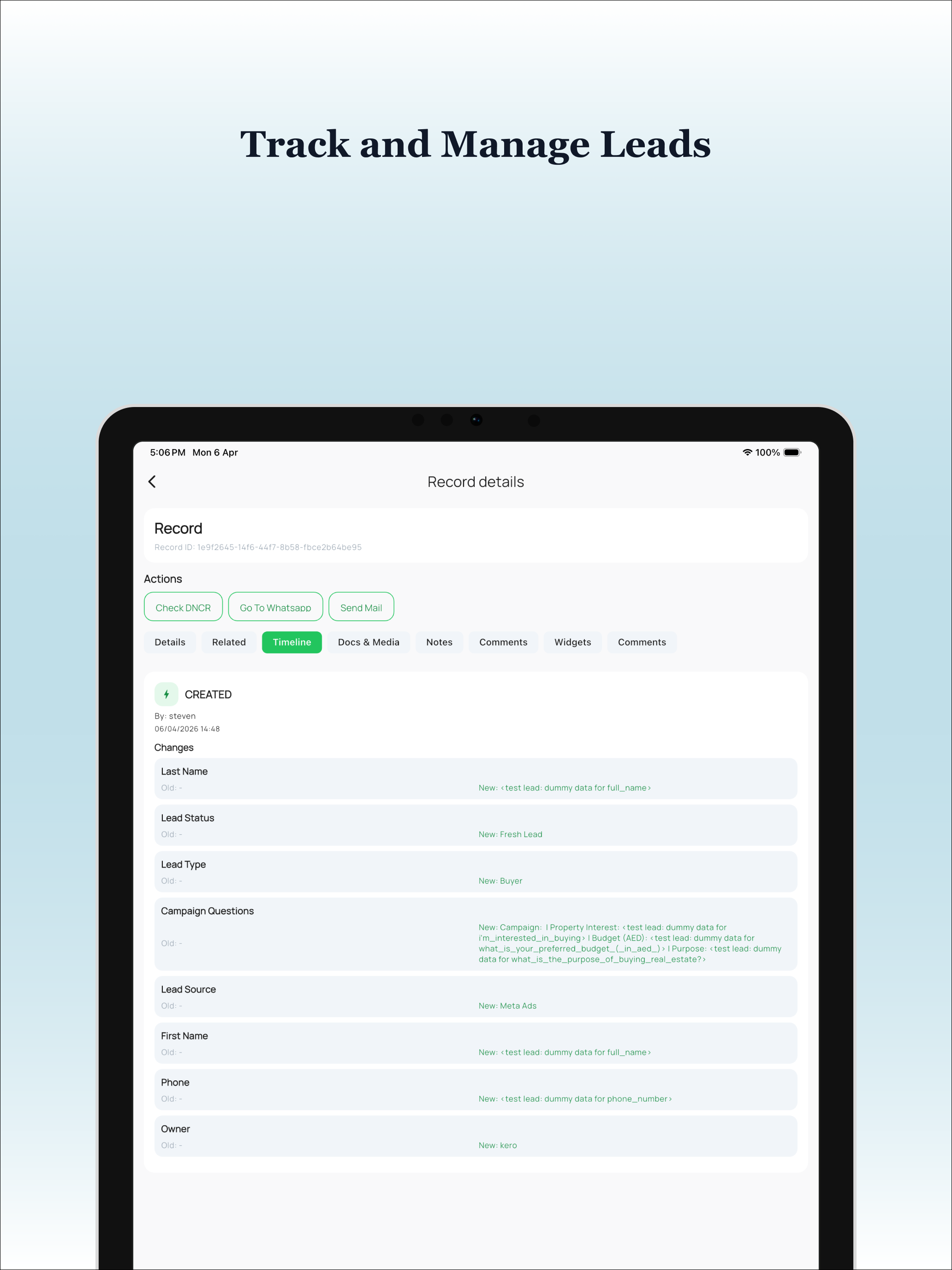 List CRM