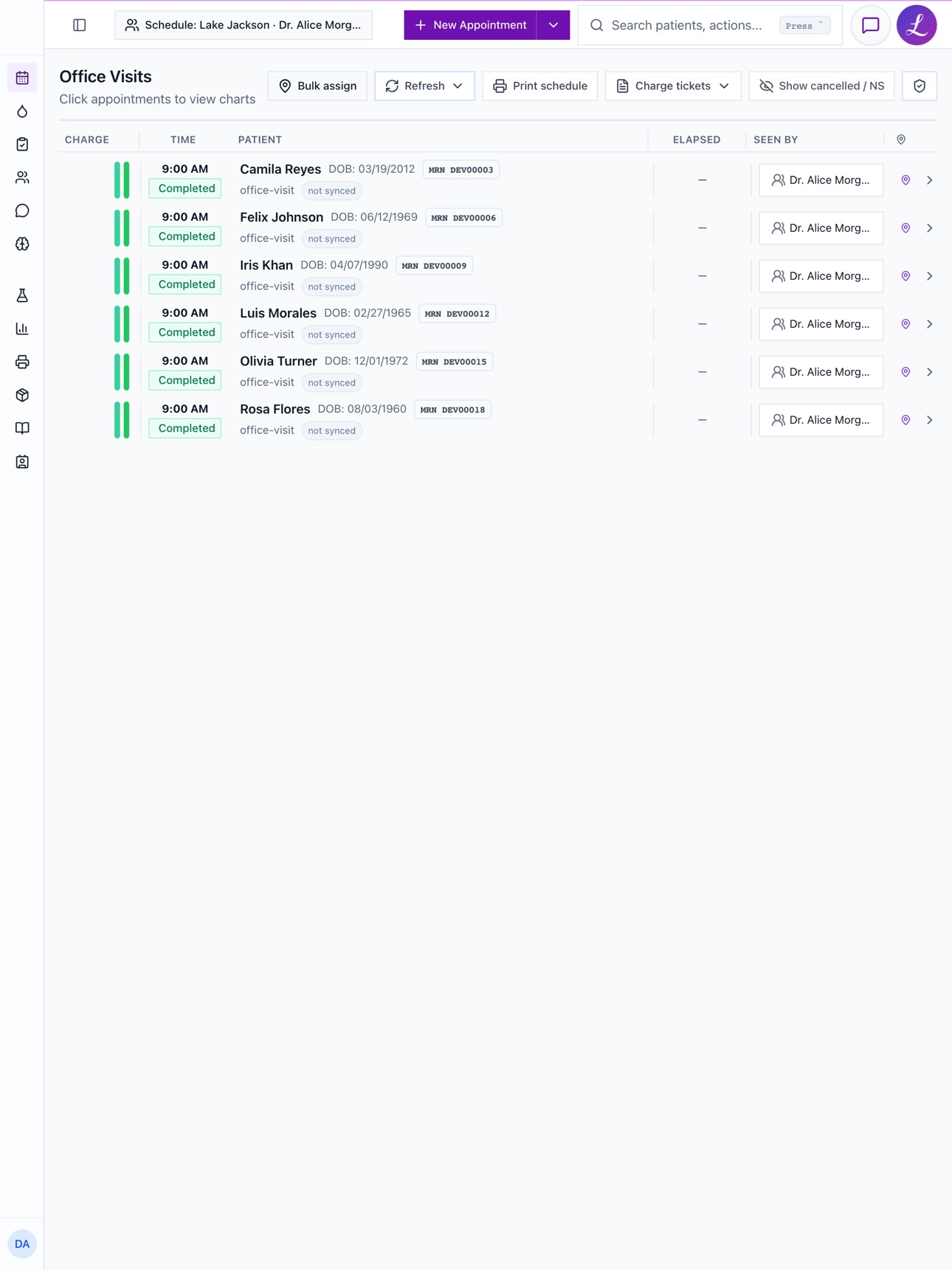 Screenshot 8 of Wavera Health EMR