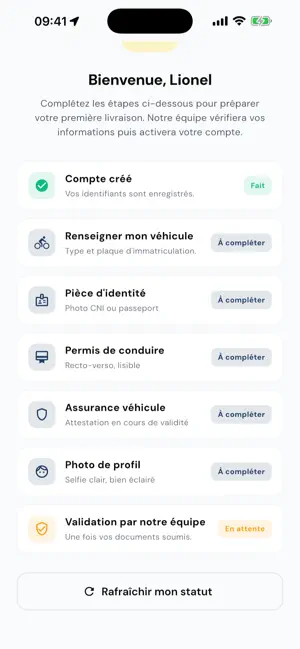 Elgo Livreur screenshot 2