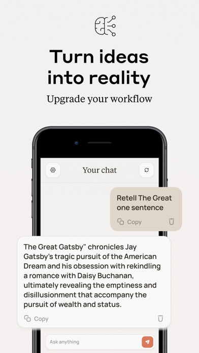 Chat AI with Claude - Chatbot Screenshot