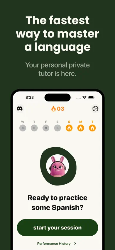 LingoTok - AI Language Tutor screenshot 1