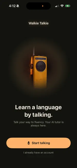 Walkie Talkie: AI Tutor screenshot 1