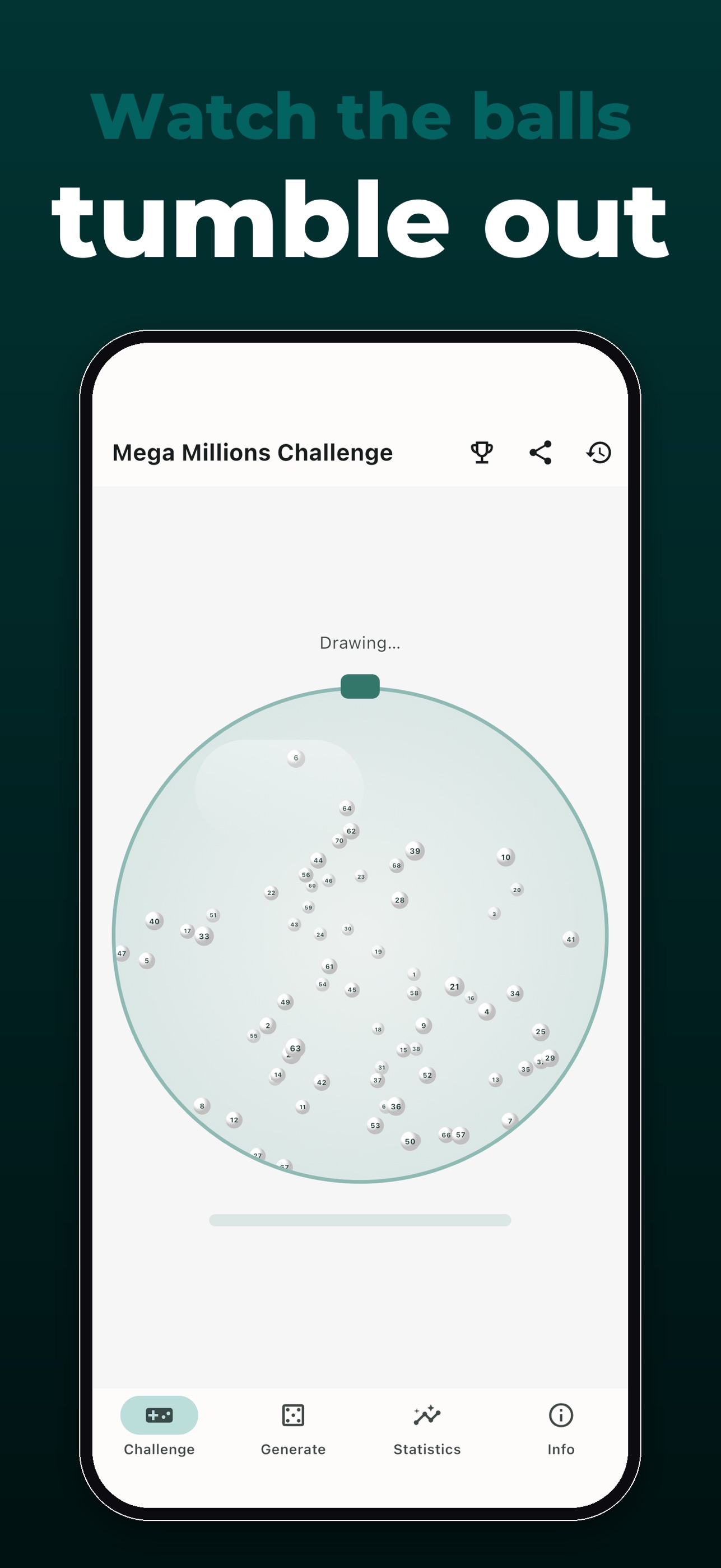 Screenshot 4 of SumLotto 5/70 Number Tool