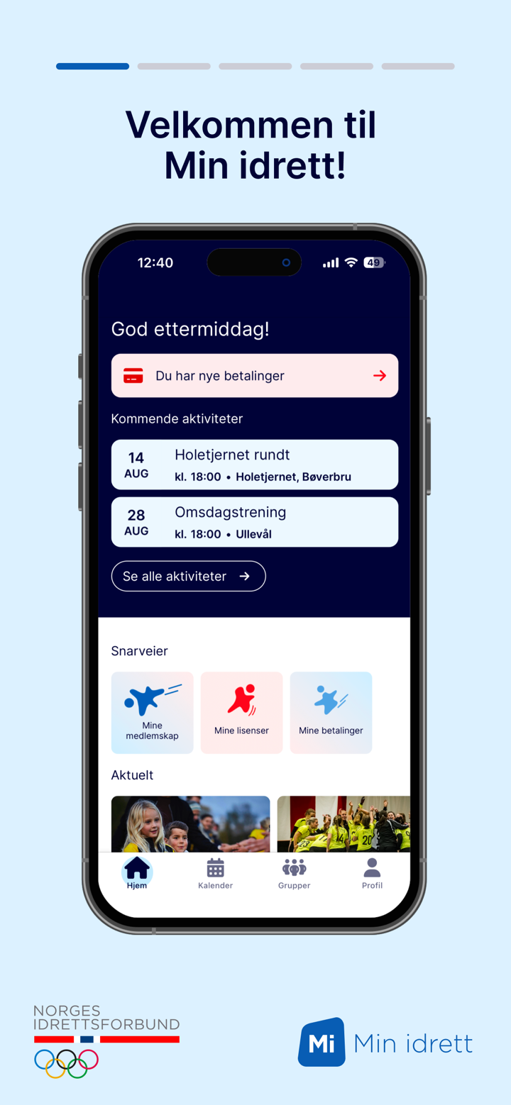 Min idrett screenshot 1