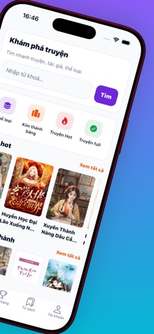 TruyenC - Đọc Truyện Chữ Full iPhone screenshot 2