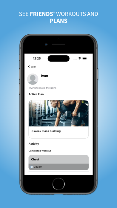 Fitness Flex Tracker Screenshot