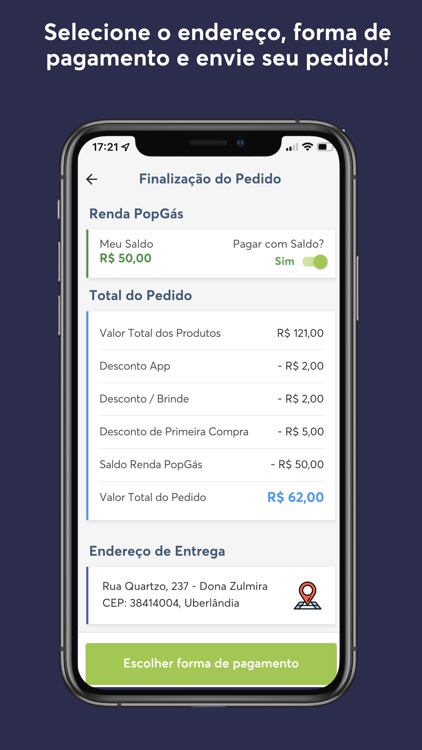 PopGas - Entrega de Gás