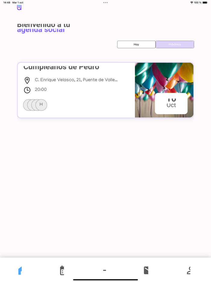 Quando Tu agenda social fácil