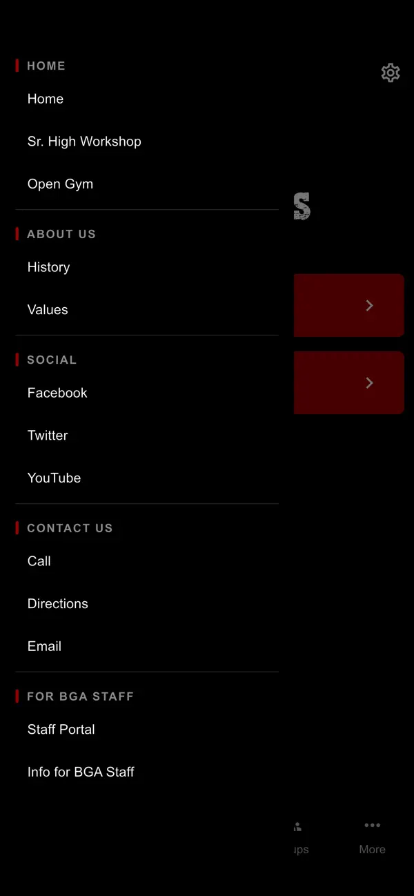 Screenshot #3 pour Badger Gymnastics Academy