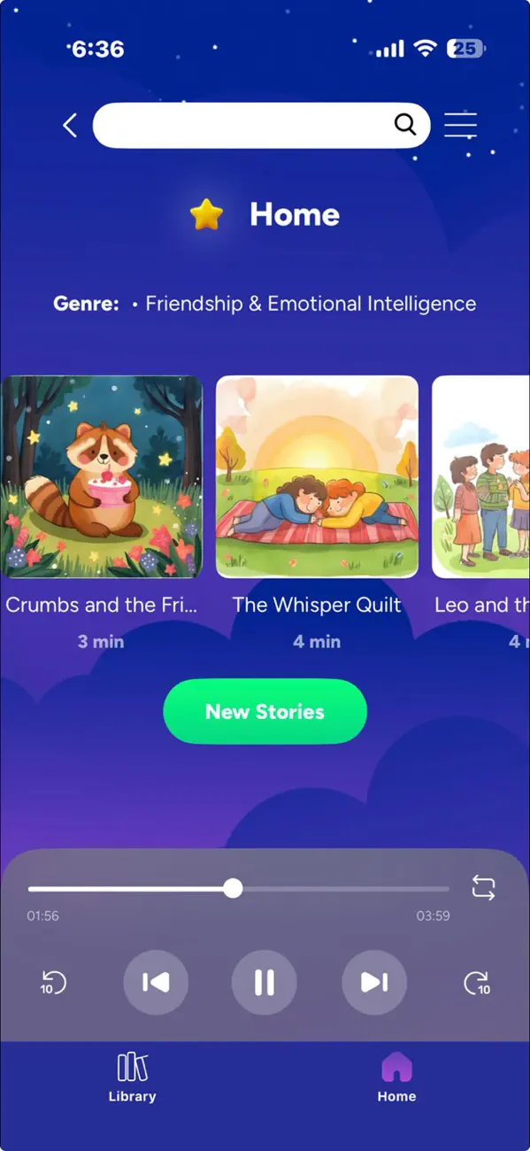 Screenshot #2 pour BedTimeStories-BedTime Stories