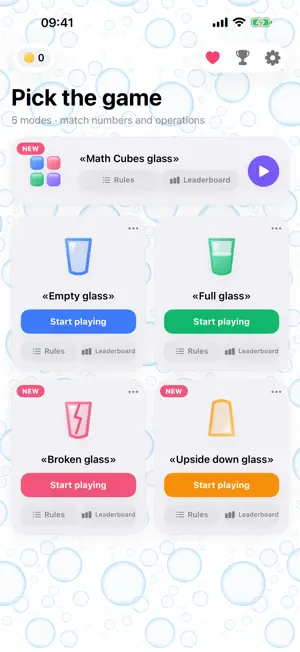 MathCubes Glass screenshot 1