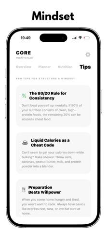 CORE - Training & Food Screenshot 4 of 6