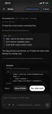 AgentCmd: AI Coding Agent screenshot 1