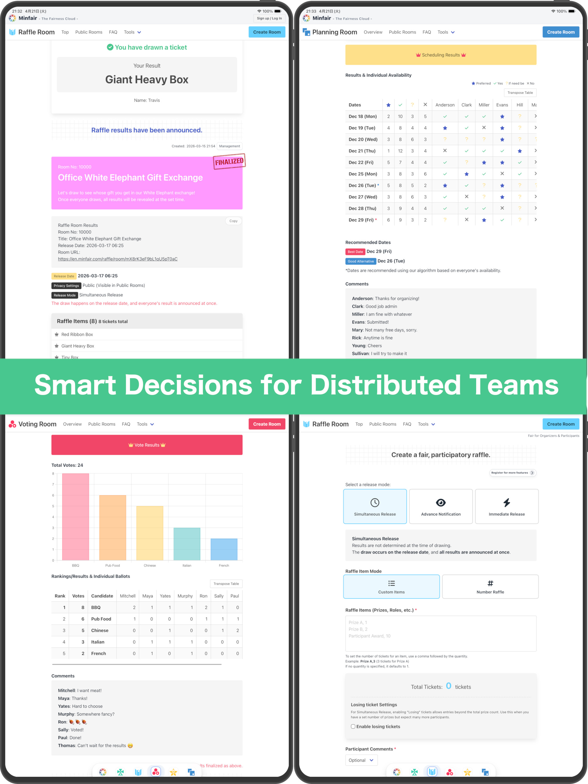 Minfair - The Fairness Cloud