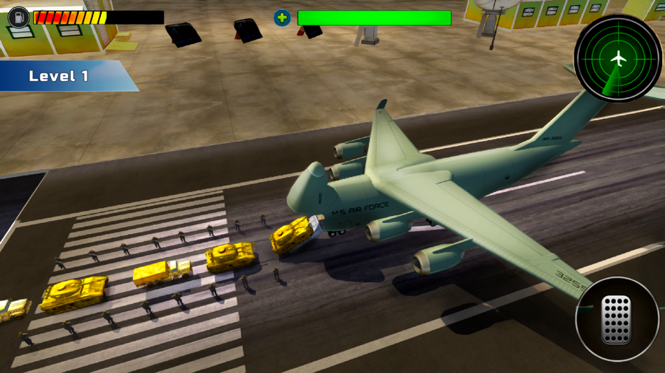 #3. Jet Fighter & Flight Sim 3D (iOS) 由: Game Bee Studio