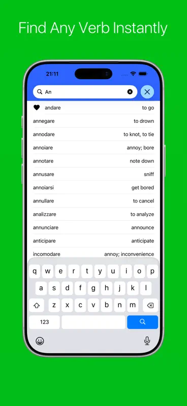 Italian Verb Conjugator Pro screenshot 9 of 9