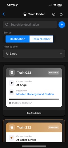 RailTracker Screenshot 2 of 8