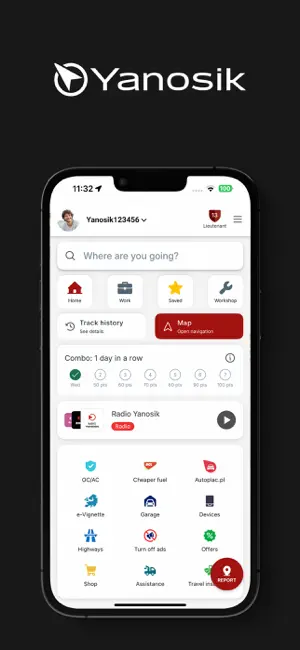 Yanosik screenshot 1