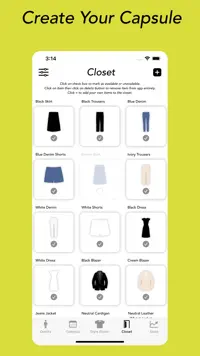Capsule Wardrobe Builder screenshot 1