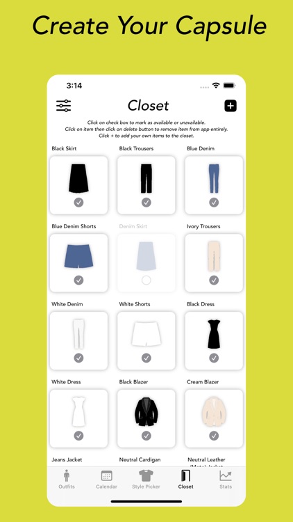 Capsule Wardrobe Builder