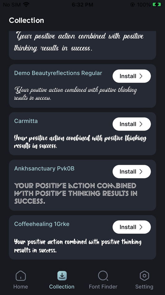 #2. Font Installer - Install fonts (iOS) By: Reva Desai