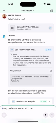 TeamAI screenshot