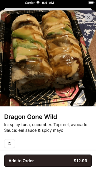 App screenshot