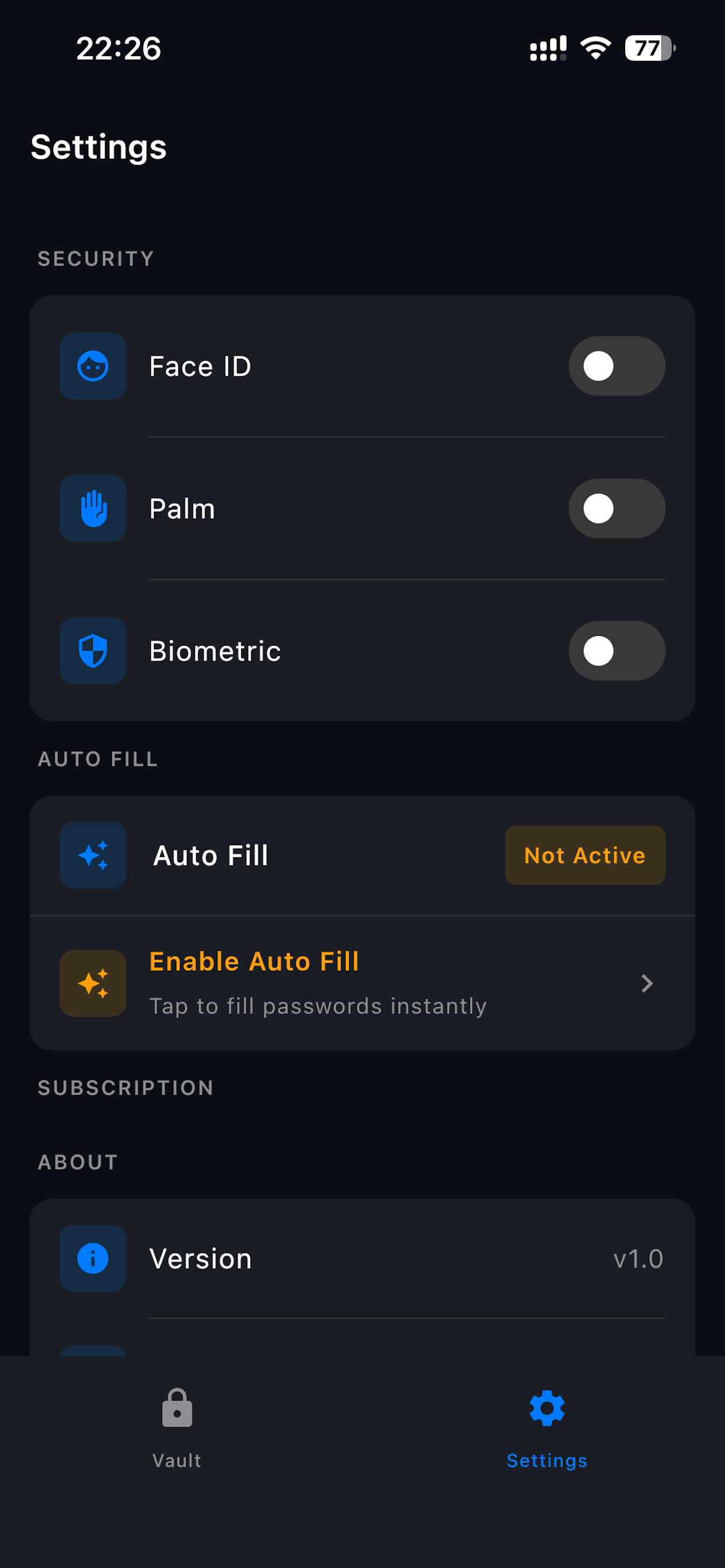LegendPass: Password Manager