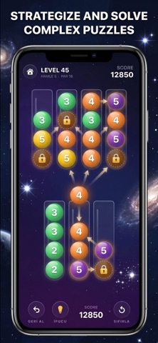Trinum: Number Sort Puzzle Screenshot 2 of 3
