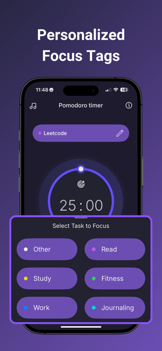 AI Focus Timer : FocusUp Screenshot 3 of 7