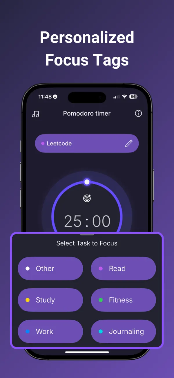 Screenshot #3 pour AI Focus Timer : FocusUp