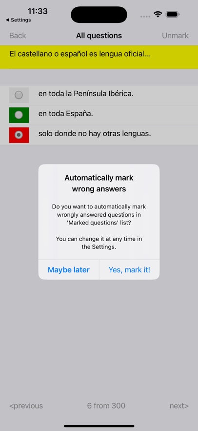 Spanish citizenship test(CCSE)