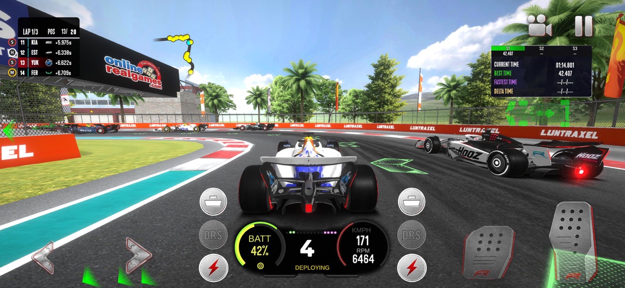 Formula Ride iOS Mod IPA screenshot 6 - iOS game interface