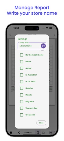 Library QR Manager Screenshot 9 of 9