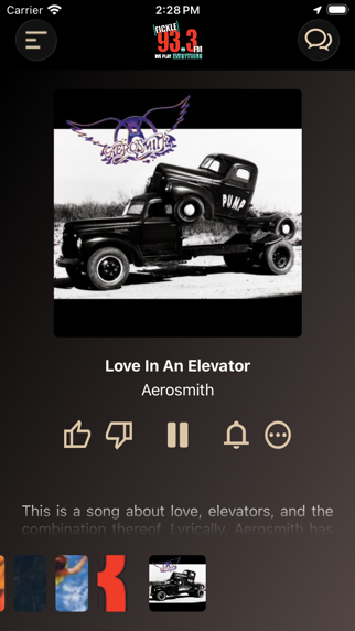 Screenshot #1 pour Fickle 93.3