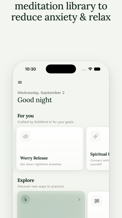StillMind Meditation & Sleep Screenshot 5 of 7