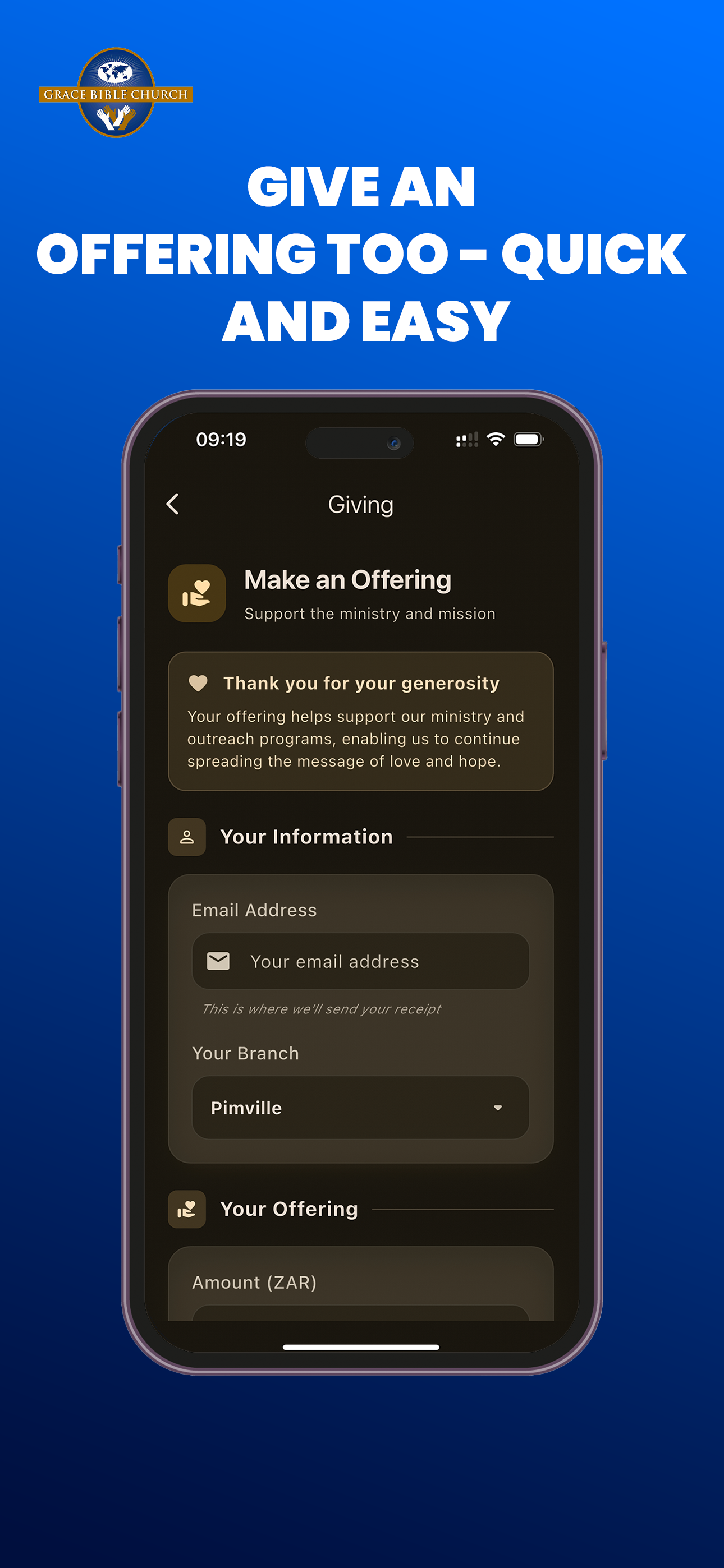 Grace Bible Church Mobile App