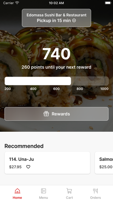 Edomasa To Go iPhone screenshot 1 - Food & Drink app