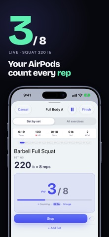 Auto Rep Counter: HealthBuddy Screenshot 1 of 10