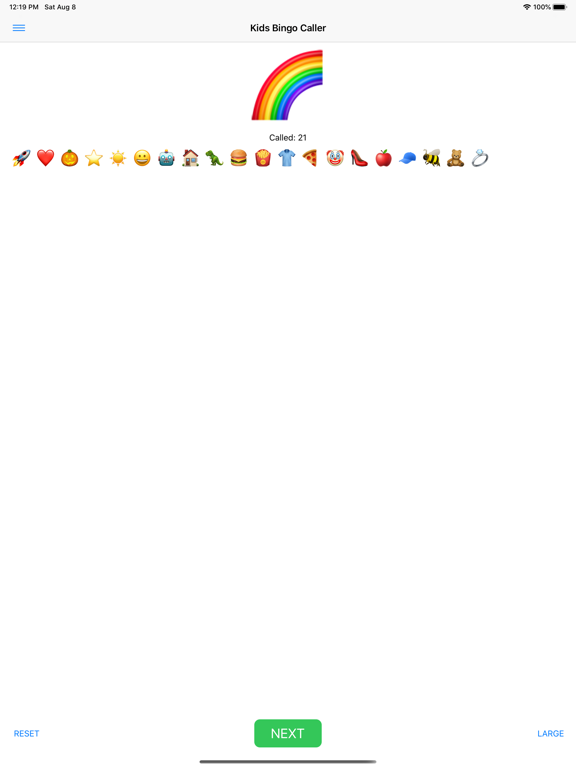 Screenshot #4 pour Kids Bingo Caller