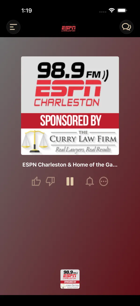 Screenshot #1 pour ESPN 98.9