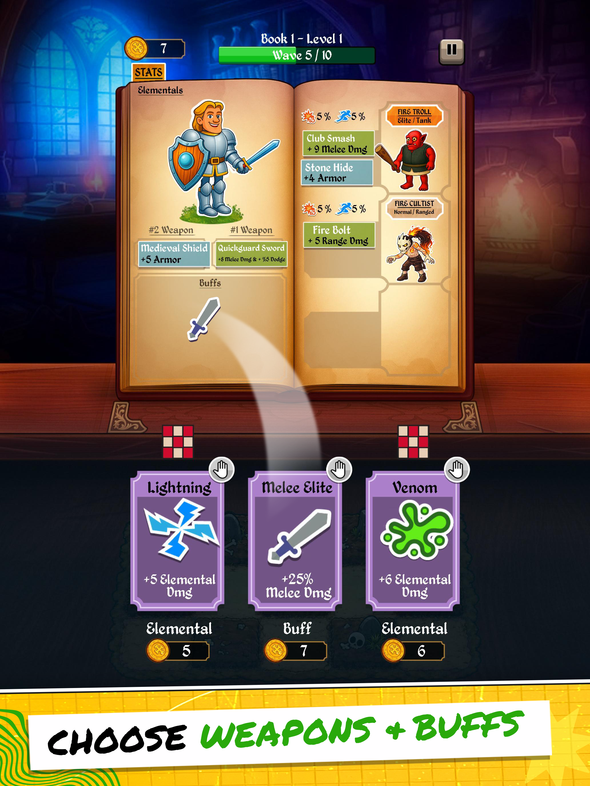 Sticker Adventure: Roguelike