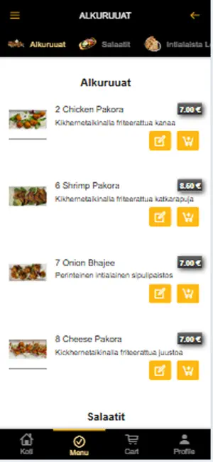 Ravintola Shalimar screenshot 3