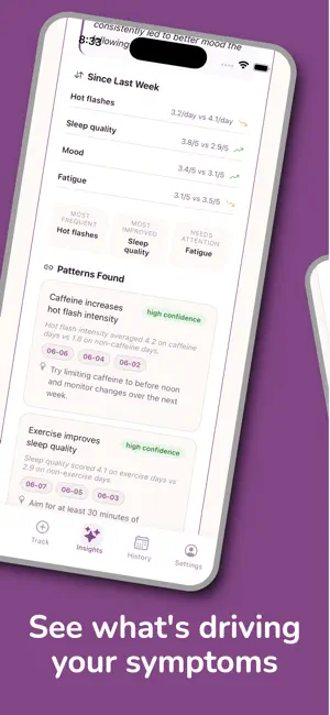 Perivia: Menopause Tracker screenshot 3