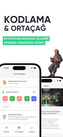 Codieval: Learn to Code app screenshot