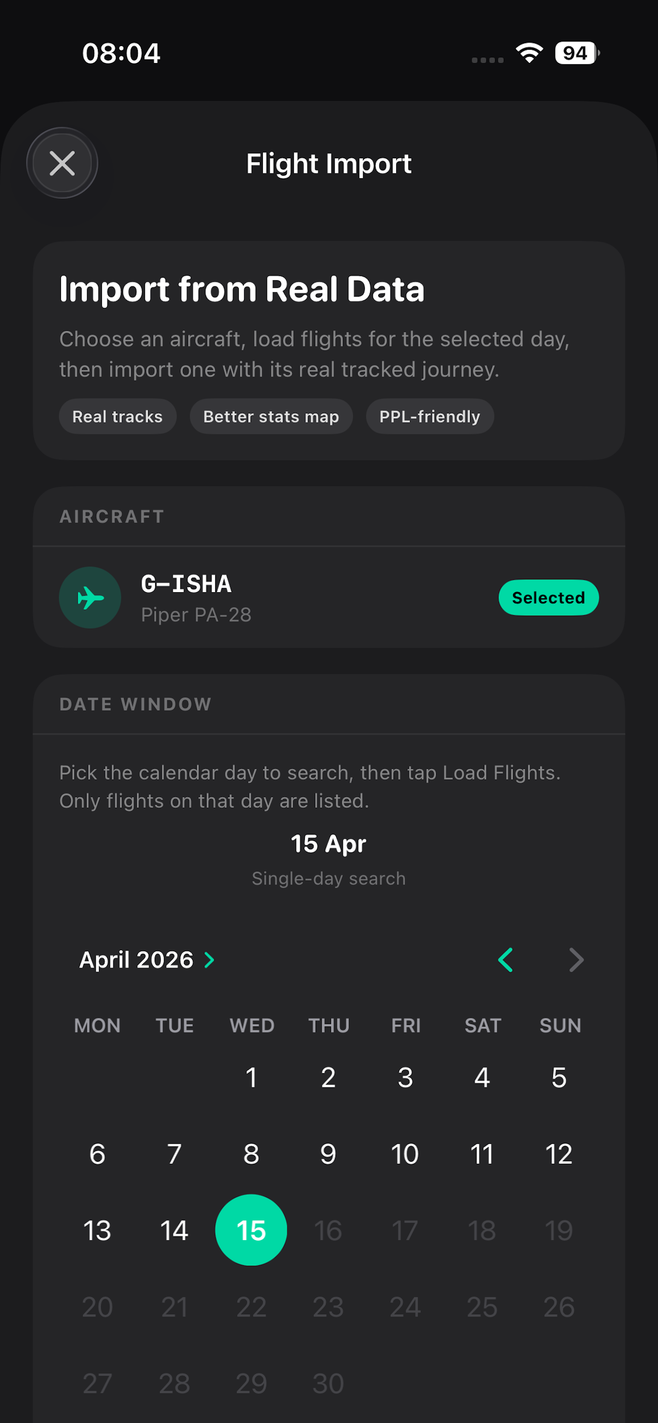 Zulu Aviation - Pilot Logbook screenshot 3