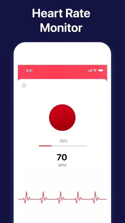 Heart Rate Monitor. Cardiogram