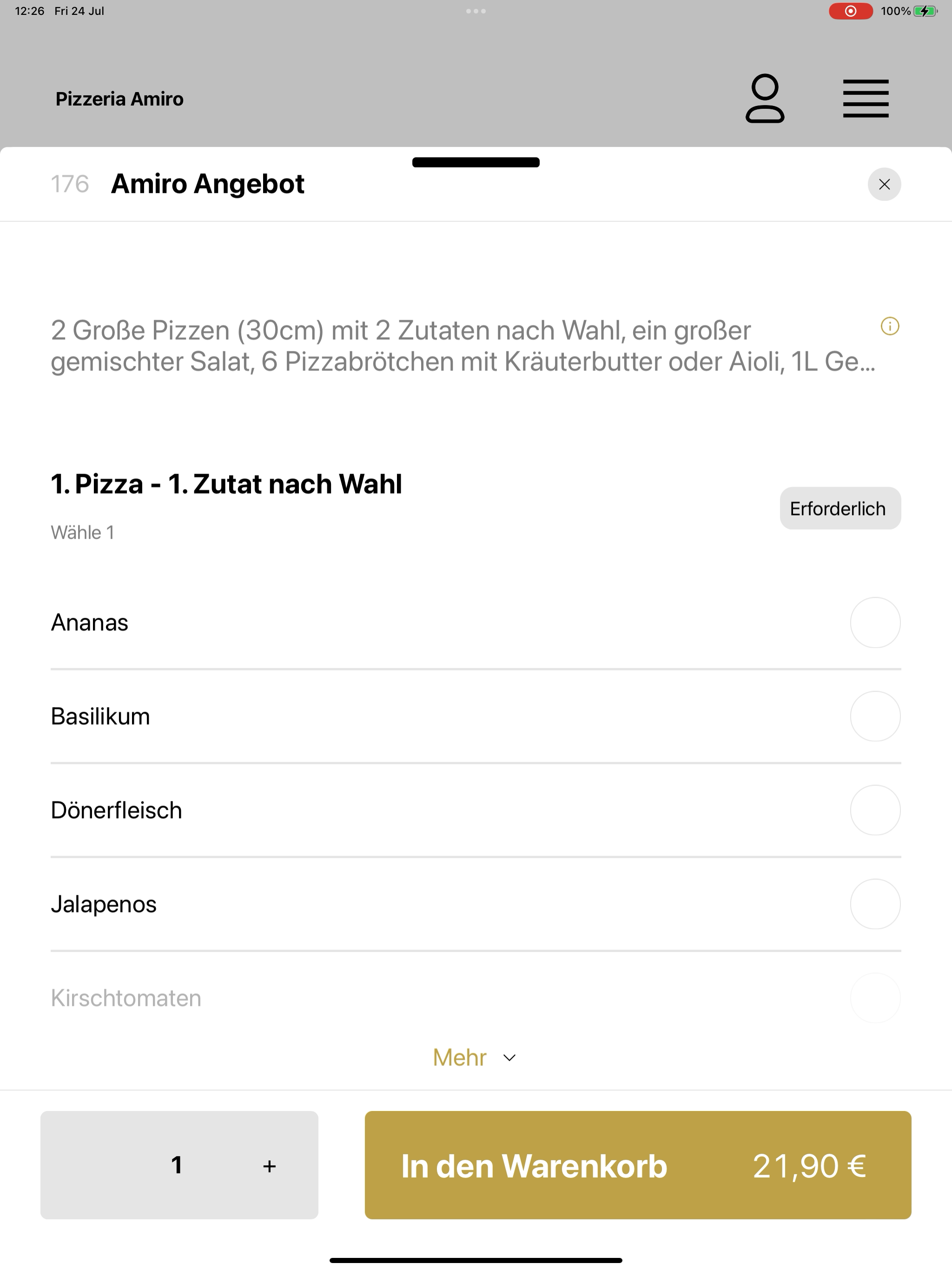 Pizzeria Amiro screenshot 7