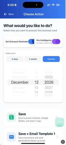 BizScan Card Suite AI screenshot