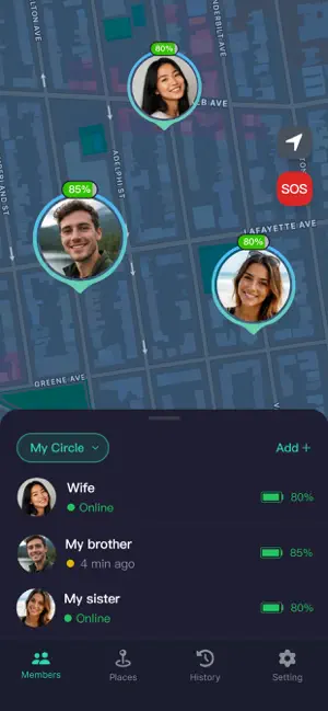 LocFam : Family Locator screenshot 1
